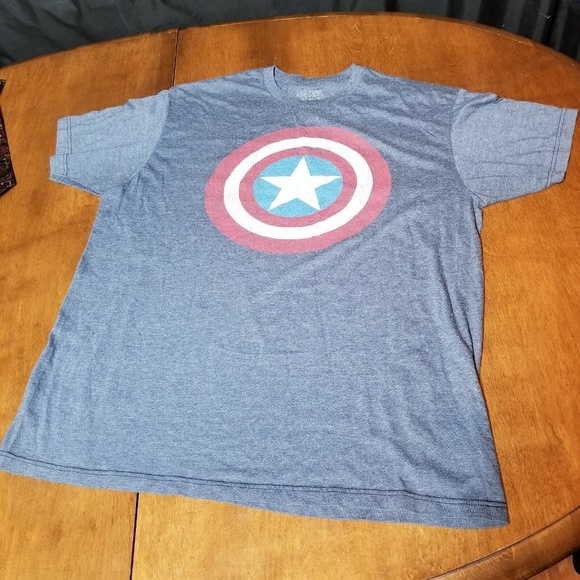 Standard T Shirt Other - B38 Marvel Captain America XL T Shirt Standard T Shirt Other - B38 Marvel Captain America XL T Shirt